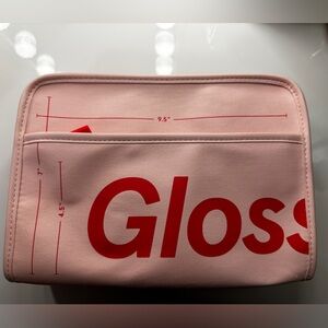 Glossier makeup bag